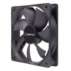 UNYKAch 51800 computer cooling system Carcasa del ordenador Ventilador 12 cm Negro
