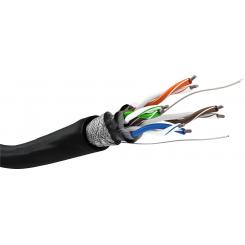 57296 cable de red Negro 100 m Cat5e SF/UTP (S-FTP)