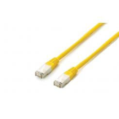 Equip 605667 cable de red Amarillo 0,5 m Cat6a S/FTP (S-STP)