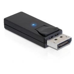 DeLOCK 65258 cambiador de género para cable Displayport 1.1 HDMI Negro