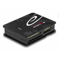 DeLOCK 91007 lector de tarjeta USB 2.0 Negro