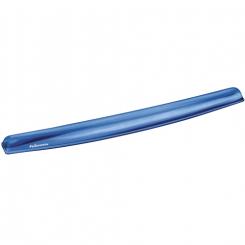 FELLOWES 91137 descansa muñecas Gel, Poliuretano Azul