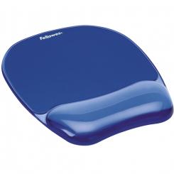 FELLOWES 91141 alfombrilla para ratón Azul