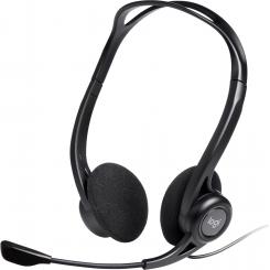 LOGITECH 960 Auriculares Alámbrico Diadema Llamadas/Música USB tipo A Negro