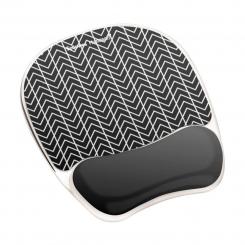 FELLOWES Alfombrilla con FELLOWES Reposamuñecas Photo Gel Gris
