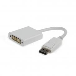 GEMBIRD A-DPM-DVIF-002-W adaptador de cable de vídeo 0,1 m DisplayPort DVI Blanco