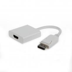 GEMBIRD A-DPM-HDMIF-002-W adaptador de cable de vídeo 0,1 m DisplayPort HDMI tipo A (Estándar) Blanco