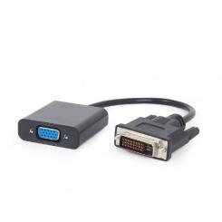 GEMBIRD A-DVID-VGAF-01 adaptador de cable de vídeo 0,2 m DVI-D VGA (D-Sub) Negro