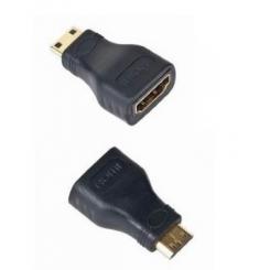 GEMBIRD A-HDMI-FC cambiador de género para cable mini-HDMI Negro