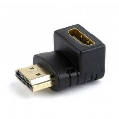 Gembird A-HDMI90-FML cambiador de género para cable HDMI Negro