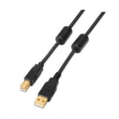 A101-0010 cable USB 3 m USB 2.0 USB A USB B Negro