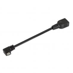 A101-0032 cable USB 0,15 m USB 2.0 Micro-USB B USB A Negro