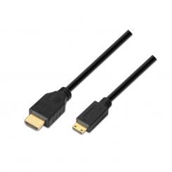 A119-0115 cable HDMI 3 m HDMI tipo A (Estándar) HDMI Type C (Mini) Negro