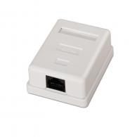 A138-0296 caja de conexiones de red Cat5e Blanco