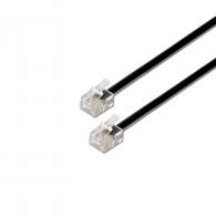 A143-0319 cable telefónico 2 m Negro