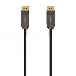 AISENS A155-0608 cable DisplayPort 20 m Negro
