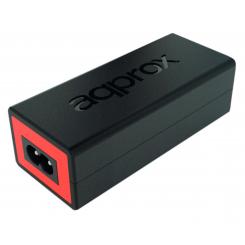 Approx AC ADAPTER PARA HP NOTEBOOK 90W 4.5x3mm adaptador e inversor de corriente Interior Negro, Rojo