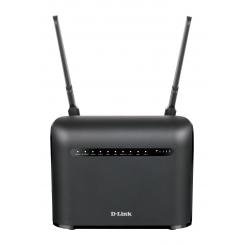 D-Link AC1200 router inalámbrico Gigabit Ethernet Doble banda (2,4 GHz / 5 GHz) 4G Negro
