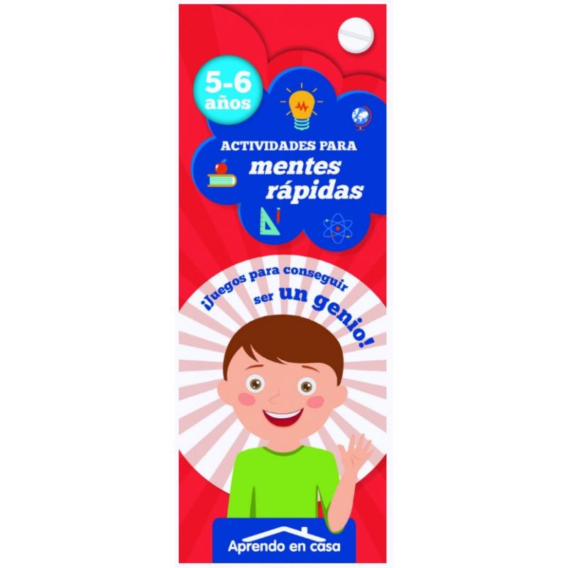 Actividades para mentes rápidas, 5-6 años, Ed. Saldaña