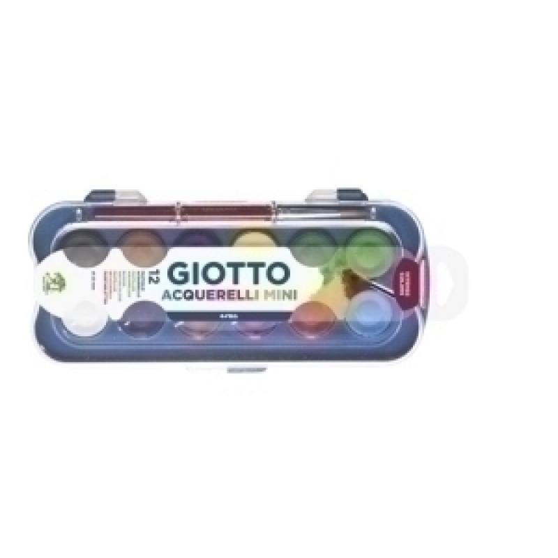 acuarelas-giotto-mini-23mm-estuche-12-pincel