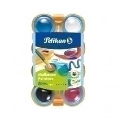 Acuarelas Pelikan 755/8 Infantil Estuche De 8 Con Pincel