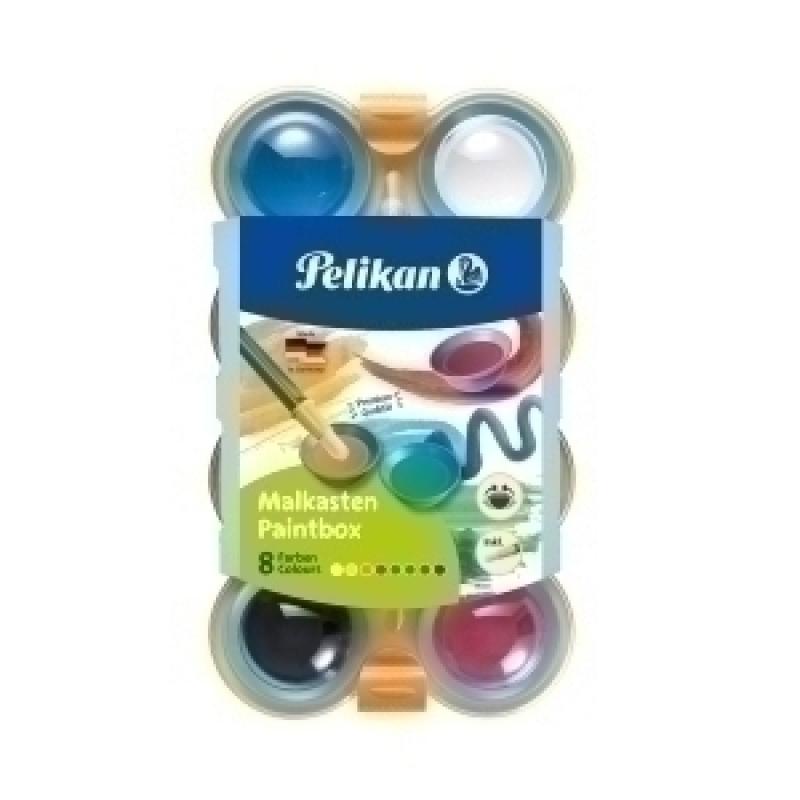 acuarelas-pelikan-755-8-infantil-estuche-de-8-con-pincel