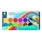 acuarelas-staedtler-888-noris-club-12-pastillas-de-30-mm-tubo-blanco-pincel