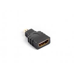 AD-0015-BK cambiador de género para cable HDMI Micro HDMI Negro