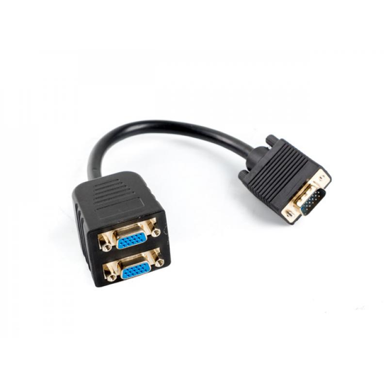 ad-0020-bk-cable-vga-02-m-vga-d-sub-2-x-vga-d-sub-negro