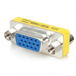 StarTech.com Adaptador Cambiador de Género VGA - Acoplador Unión de Conectores HD15 Hembra a Hembra