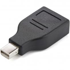StarTech.com Adaptador Compacto Mini DisplayPort a DisplayPort - de Vídeo 4K x 2K - Conversor Mini DP a DP UHD - Convertidor mDP a DP 1.2 - de Ordenador mDP a Monitor DP - Macho a Hembra