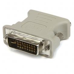 StarTech.com Adaptador Conversor DVI-I a VGA - DVI-I Macho - HD15 Hembra - Blanco
