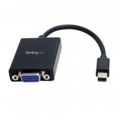 StarTech.com Adaptador Mini DisplayPort a VGA - Convertidor Activo de Mini DP a VGA - Vídeo 1080p - con Certificación VESA - mDP o Thunderbolt 1/2 Mac/PC a Monitor VGA - Dongle mDP 1.2 a VGA