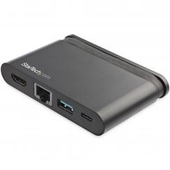 StarTech.com Adaptador Multipuertos USB-C con HDMI 1xA - Docking Station Portátil USB Tipo C con 4K y HDMI - 1xC - PD 3.0 de 100W Pass-Through - para Ordenador Portátil Thunderbolt 3 y USB C - para Mac y Windows