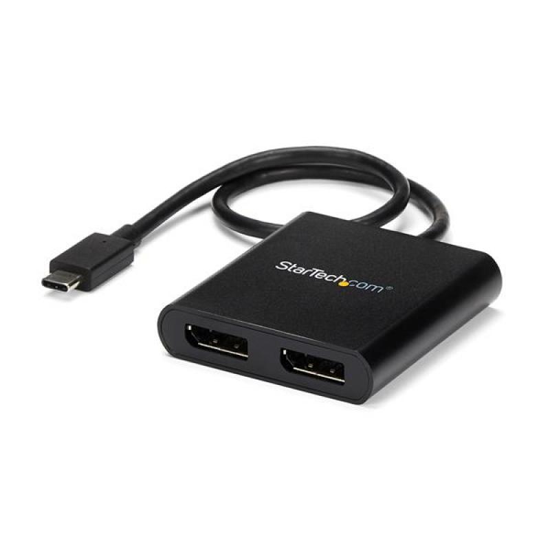 adaptador-usb-c-a-displayport-12-doble-hub-mst-usb-tipo-c-divisor-multiplicador-dp-doble-de-4k-30hz-1080p-60hz-con-cable-incorporado-extra-largo-solamente-para-windows