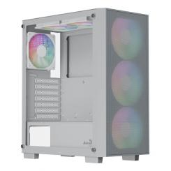 Aerocool B509A Flow ARGB Midi Tower Blanco