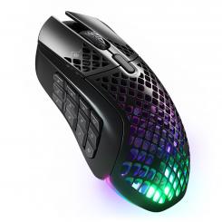 Steelseries Aerox 9 ratón Ambidextro RF Wireless + Bluetooth Óptico 18000 DPI