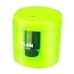 Afilalapiz Electrico Milan Power Sharp Amarillo Con Pilas