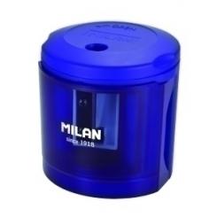 Afilalapiz Electrico Milan Power Sharp Azul Con Pilas
