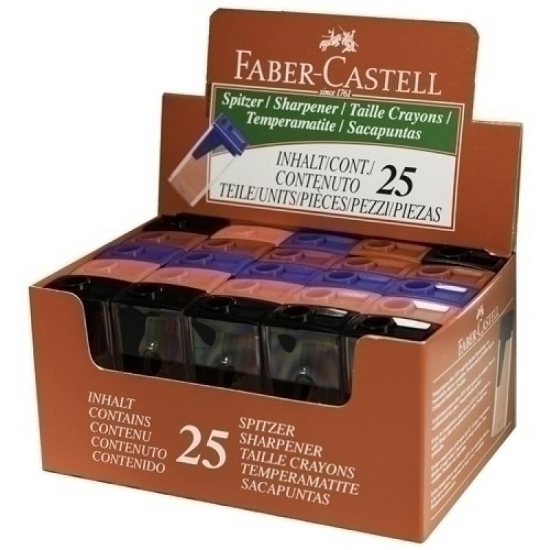 Afilalapiz Faber Castell Con Deposito Colores Surtidos