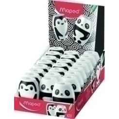 Afilalapiz Maped 1 Uso Shaker Fancy Surtido Con Deposito Expositor De 25