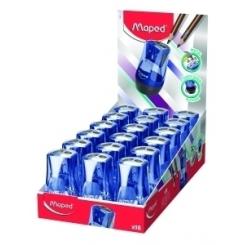 Afilalapiz Maped 2 Usos Tonic Metal Con Deposito Expositor De 18