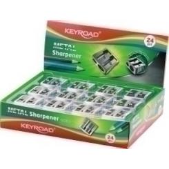 Afilalapiz Metalico Cuña Keyroad Doble Uso