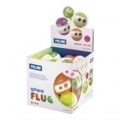 Afilalapiz Milan Doble Sphere Fluor Expositor De 24