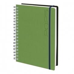 Agenda Anual  (2025) Edeusto Tucson Flex Wire- O tapa Flexible con Goma D13 166X240 D/P Verde