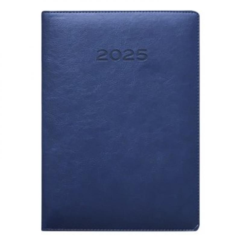 Agenda Anual 2025 Plus Office Altea B5 Día Página Azul
