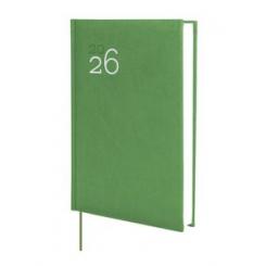 Agenda Anual (2026) FINOCAM Dynamic Milano Cosida Tapa Acolchada Y10 140X204 D/P Verde