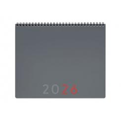 Agenda Anual (2026) FINOCAM Internacional Planificador 250X200 M/V + Notas Gris