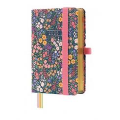 Agenda Anual (2026) FINOCAM Minimal Design Cosida Tapa Extra Con Goma M2 82X127 D/P Flora