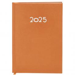 Agenda Cannes 2025 A5 encuadernada D/P color naranja (PERSONALIZABLE)